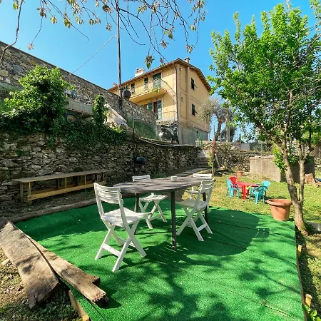 Jacuzzi Privata-giardino-parcheggio-sdraio-amaca-intera Casa A Disposizione Hébergement de vacances Recco
